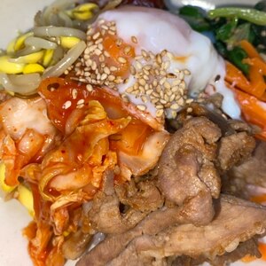 焼肉のたれで簡単ビビンバ レシピ 作り方 By りおん45 楽天レシピ 焼肉のたれで簡単ビビンバ レシピ 作り方 By りおん45 楽天レシピ